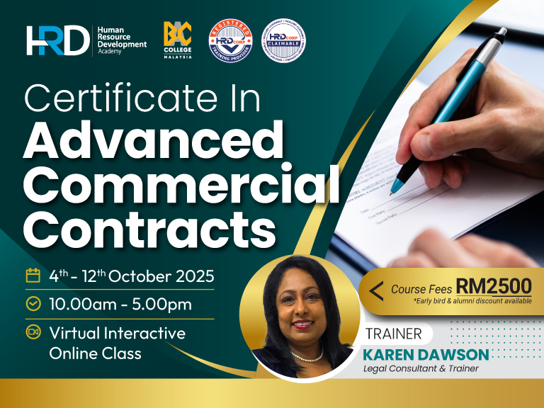 Certificate in Advanced Commercial Contracts