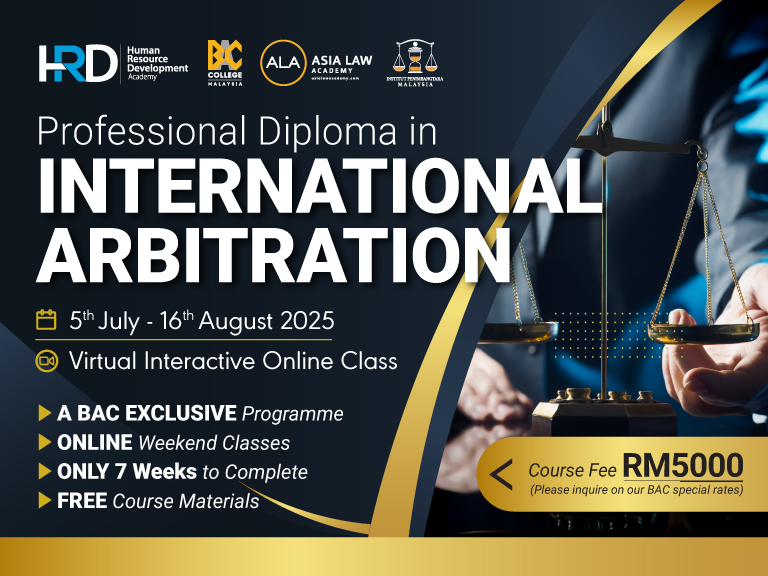 Professional Diploma in International Arbitration (PDIA)