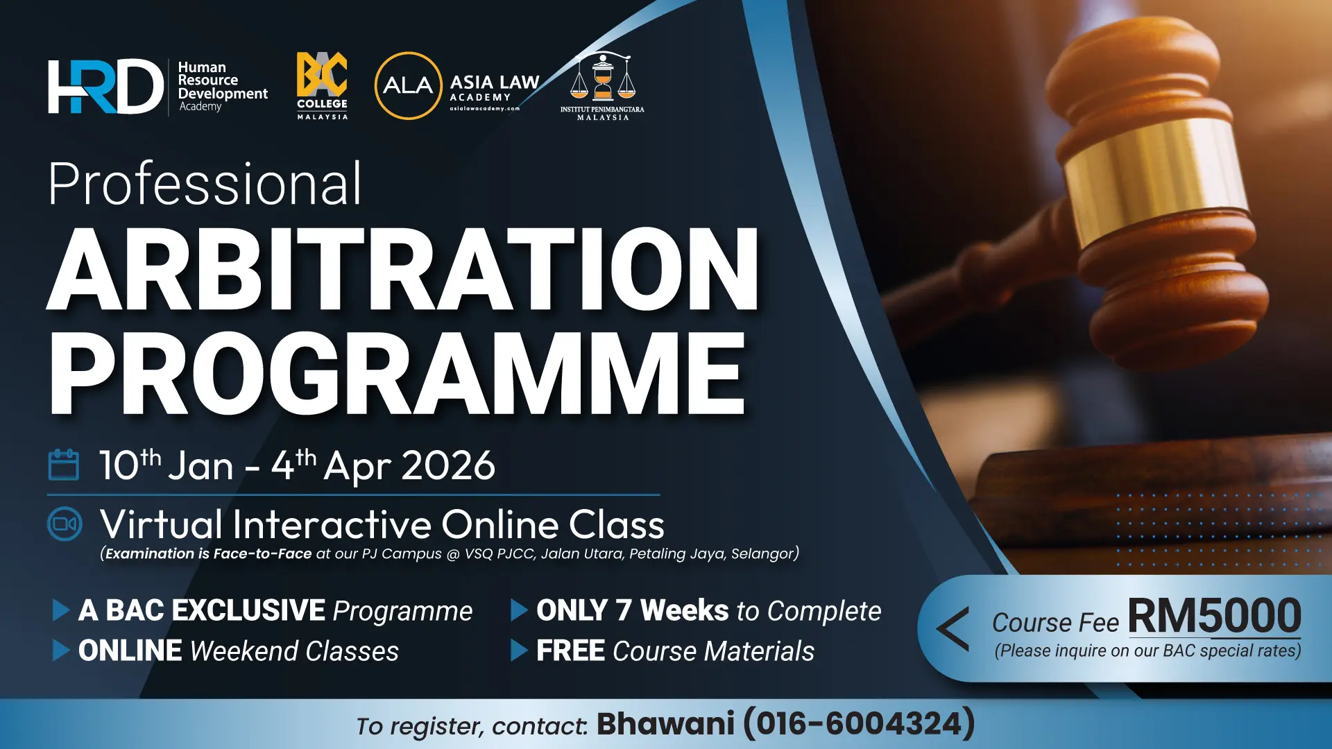 Professional Arbitration Programme (PAP)