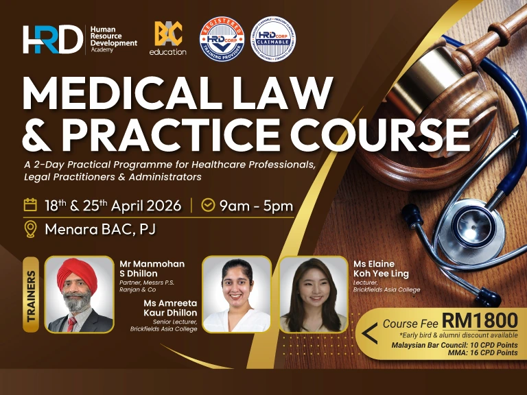 Medical Law & Practice Course