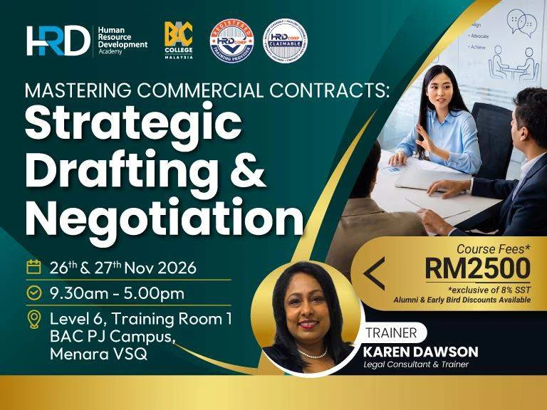 Mastering Commercial Contracts: Strategic Drafting & Negotiation
